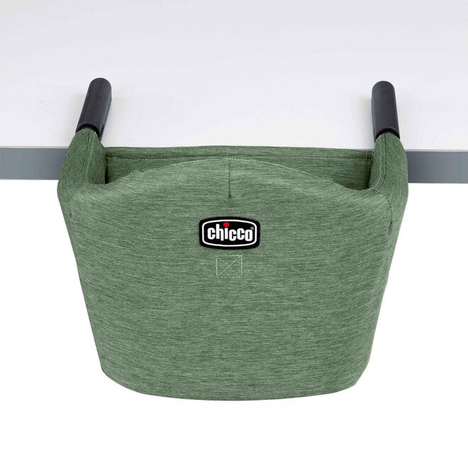 Chicco FastLock Hook-on Chair in Moss Back View image number 4
