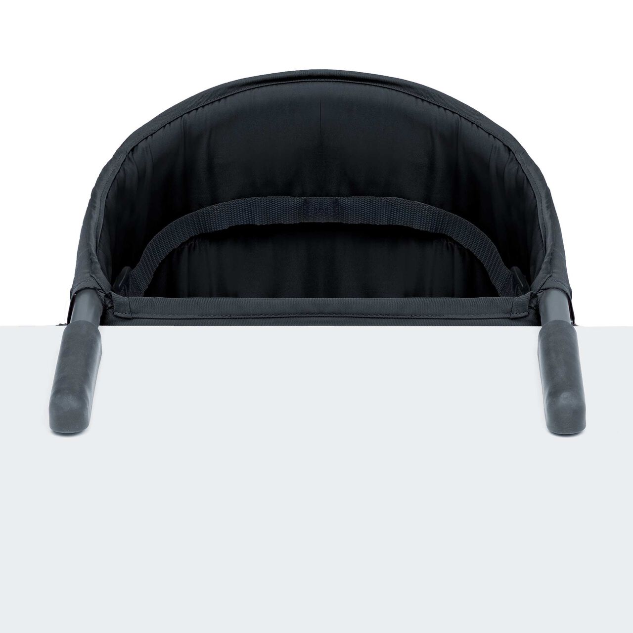 Chicco Caddy Hook-on Chair in Black Front Profile image number 1