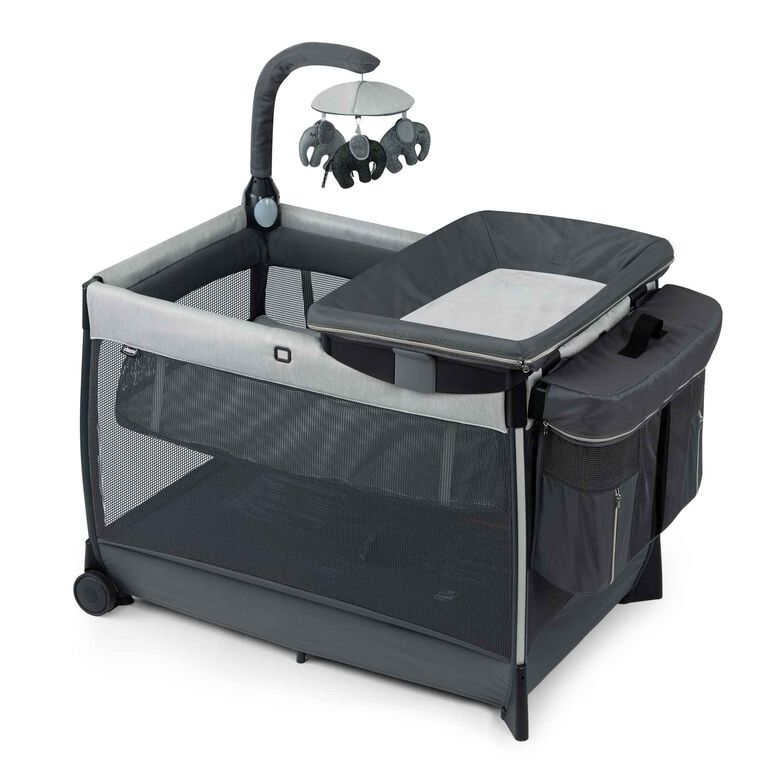 Chicco Lullaby Zip Portable Playard in Driftwood