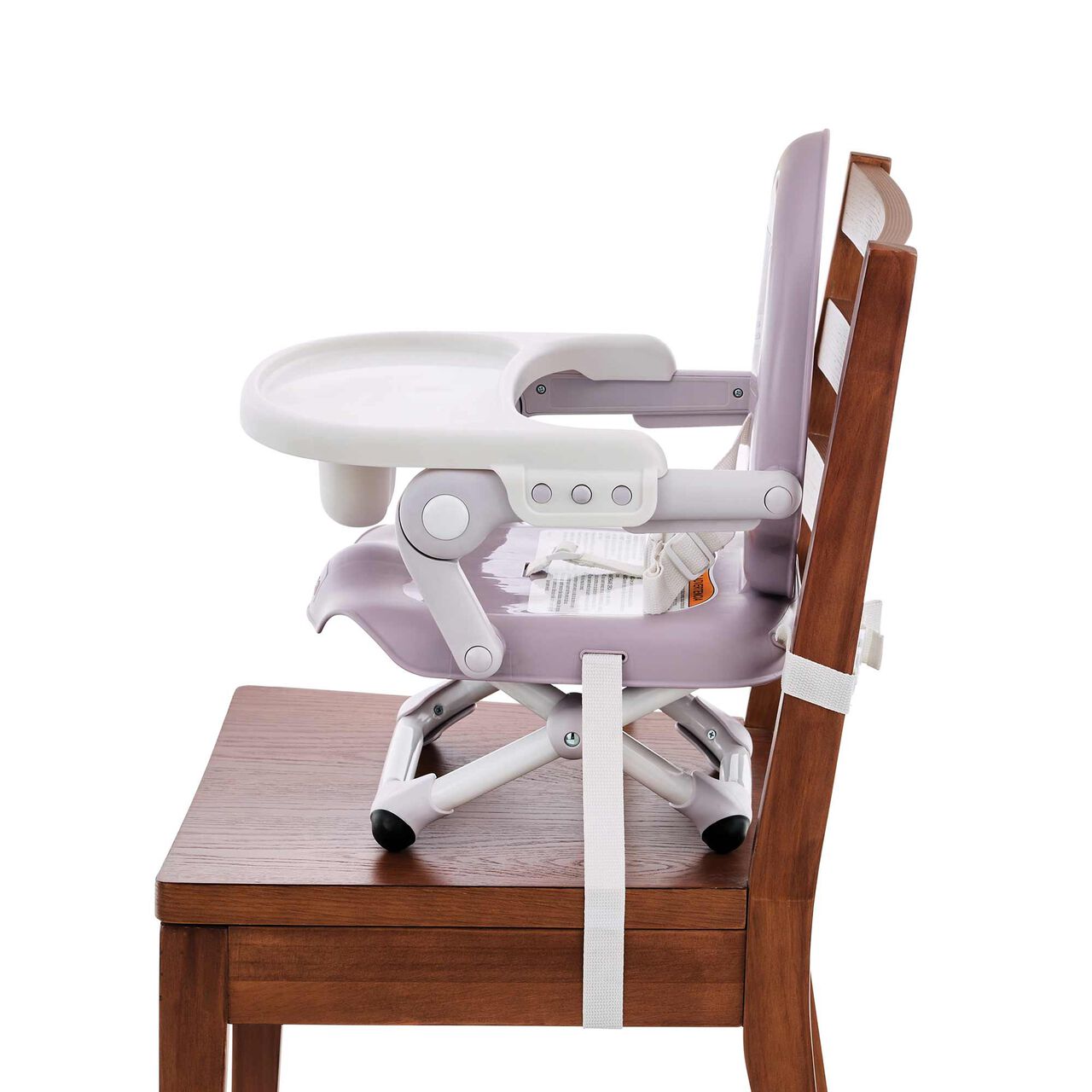 Chicco Pocket Snack Booster Seat in Lavender Left Profile View image number 6