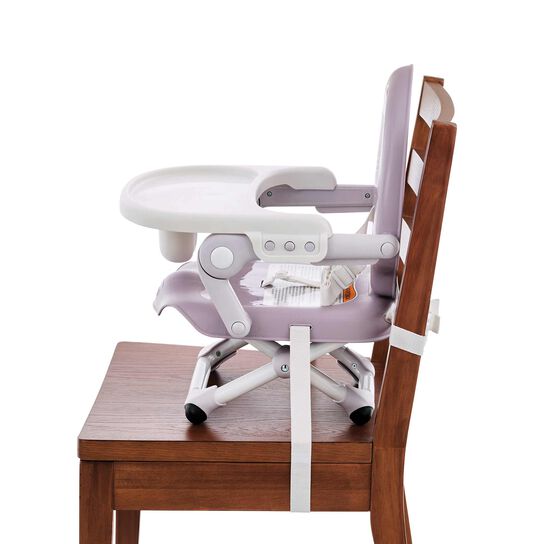 Chicco Pocket Snack Booster Seat in Lavender Left Profile View image number 6