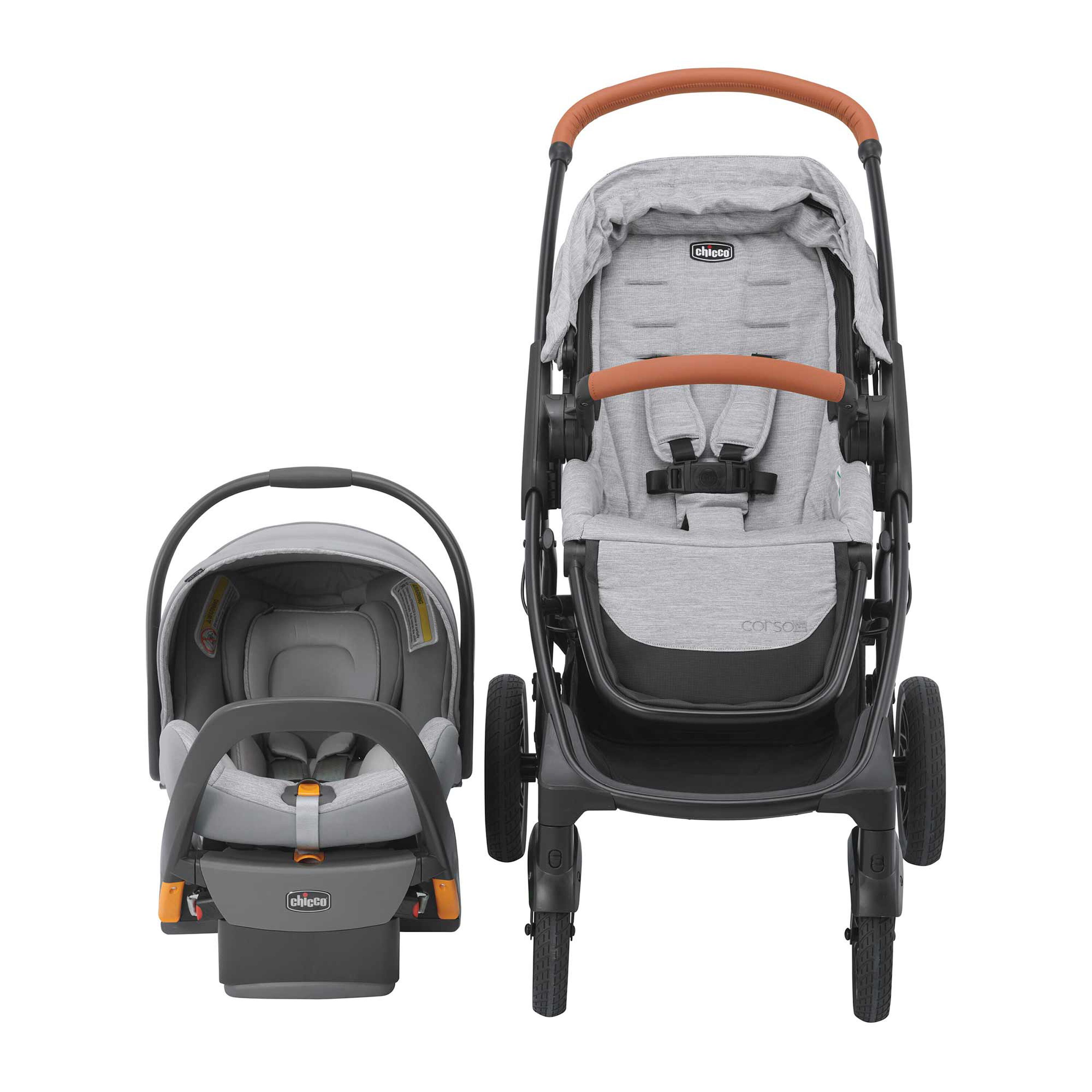 Chicco Corso LE Modular Travel System in Veranda Front View image number 1
