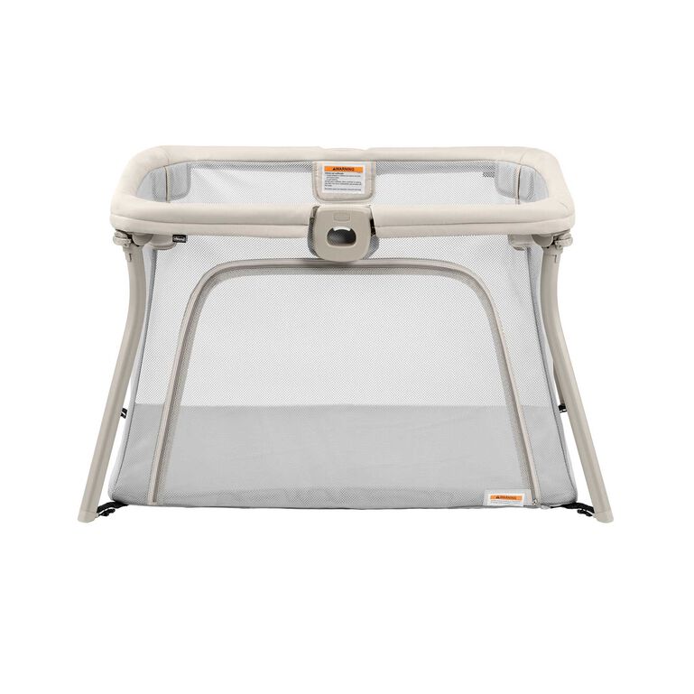 Chicco Alfa Lite Travel Playard in Dove Front View