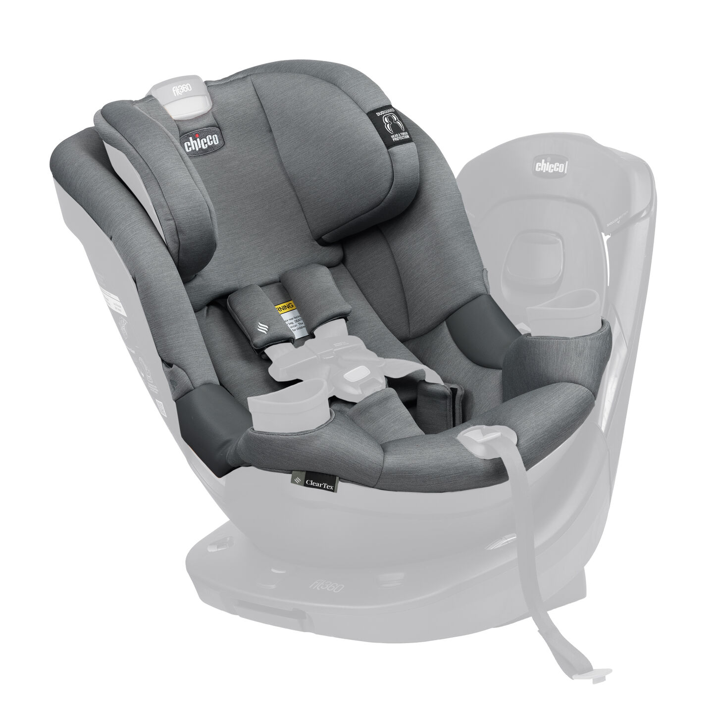 Fit360 Rotating Convertible Car Seat Cover Set Drift