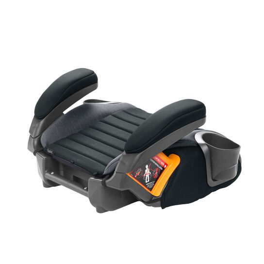 Chicco GoFit ClearTex Booster Seat in Shadow Right Back Profile image number 4