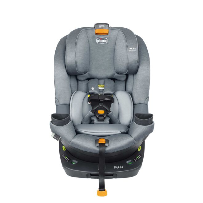 Chicco Fit360 ClearTex Rotating Car Seat in Titanium front image number 1