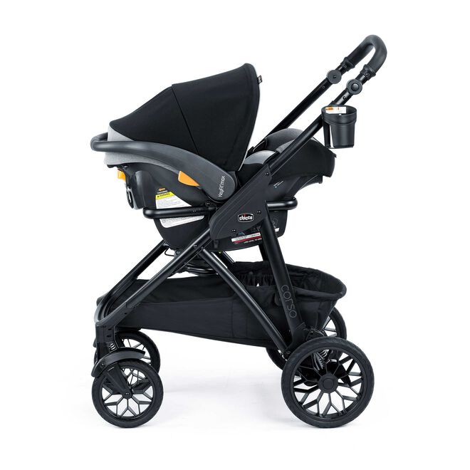 Chicco Corso LE ClearTex Travel System in Canyon Left Profile image number 6