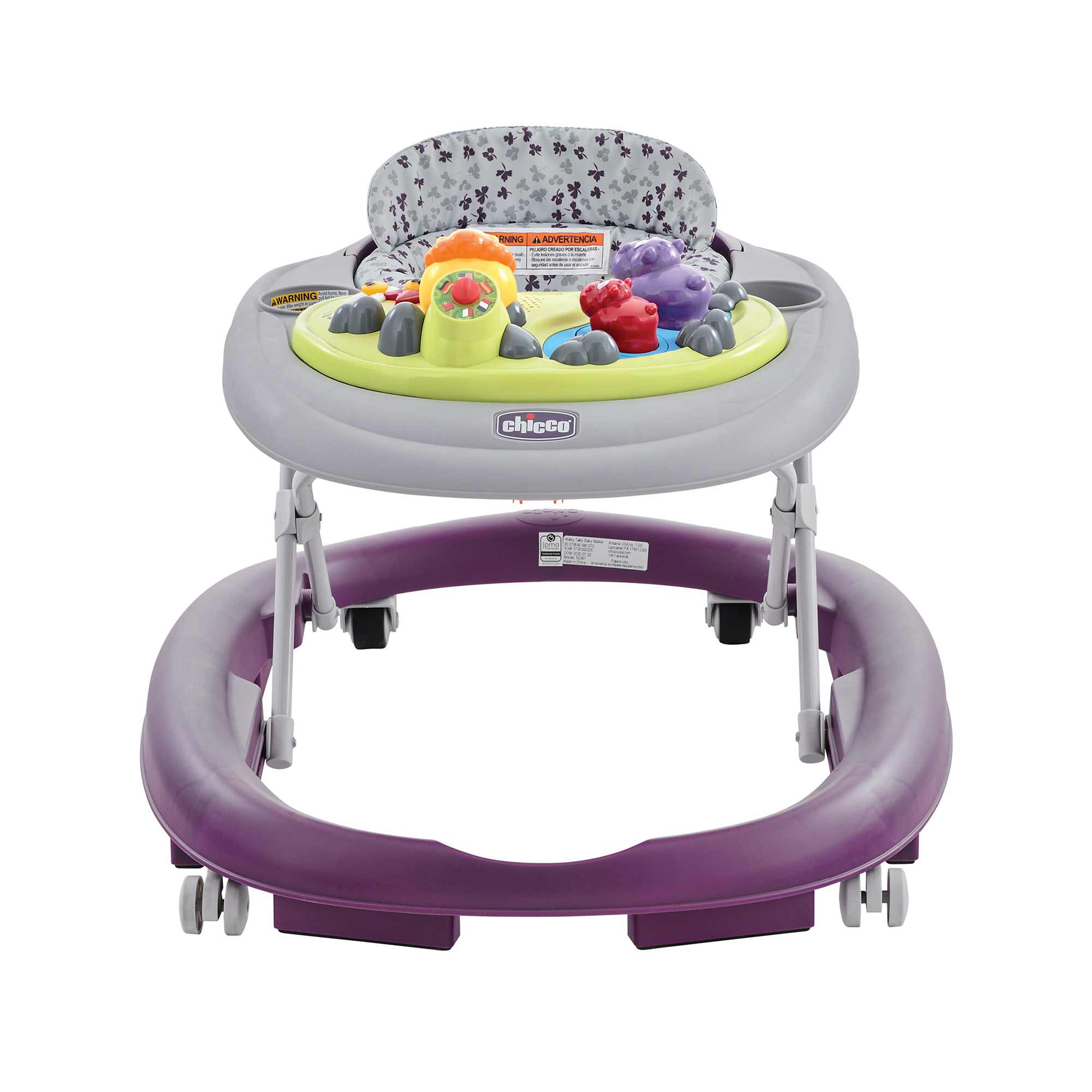 Chicco Walky Talky Infant Walker in Flora Front View image number 1