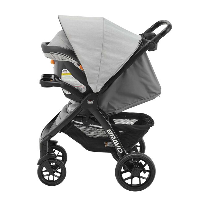 Bravo LE Trio Travel System in Driftwood Left View image number 6