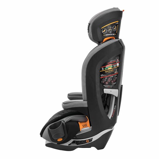 Chicco MyFit Zip Car Seat in Nighfall Left Profile View image number 6