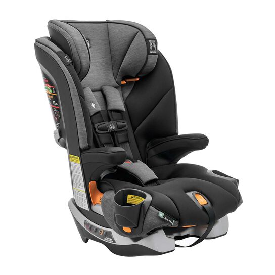 Chicco MyFit ClearTex Car Seat in Shadow 3/4 Front View image number 2