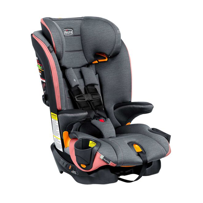 Chicco MyFit ClearTex Car Seat in Coral Front Right Profile image number 2