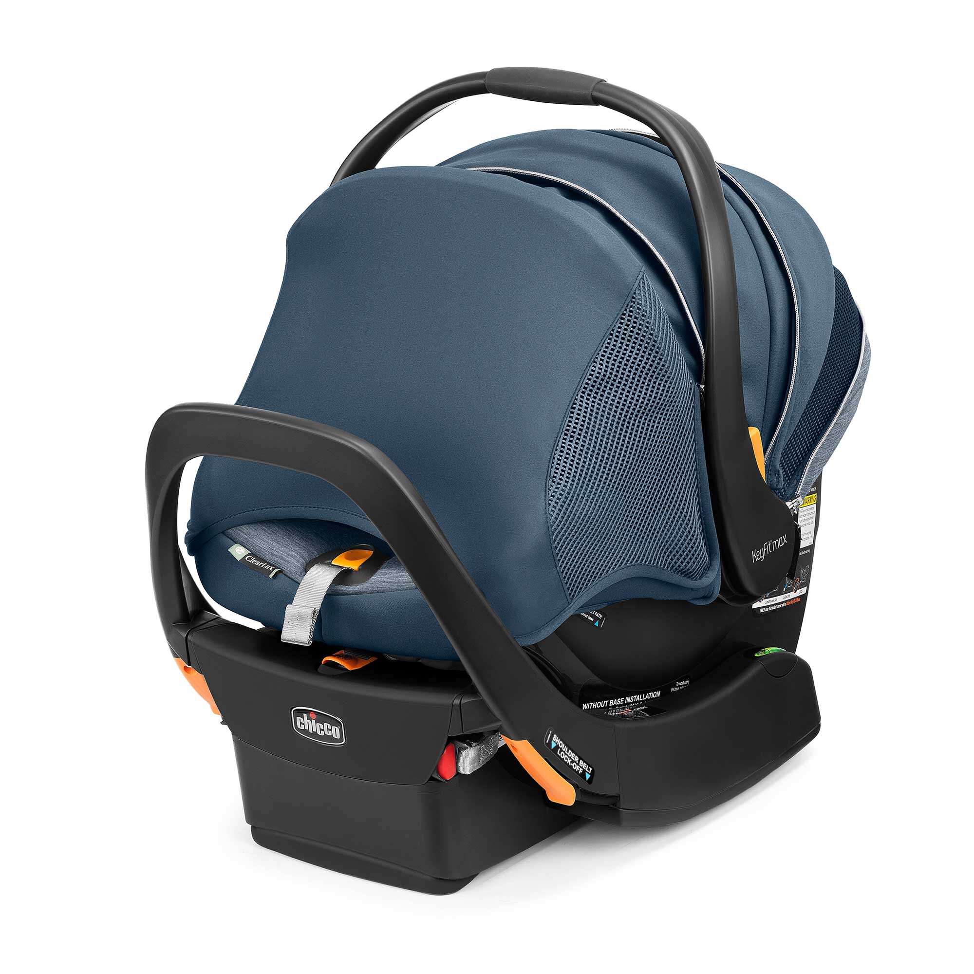 こっこ KeyFit Max Zip ClearLux Infant Car Seat - Midori | Chicco
