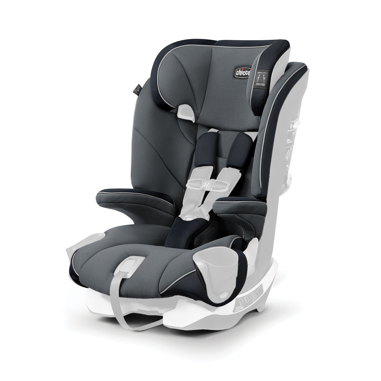 MyFit Harness + Booster Car Seat Cover Set - Fathom in  image number 0