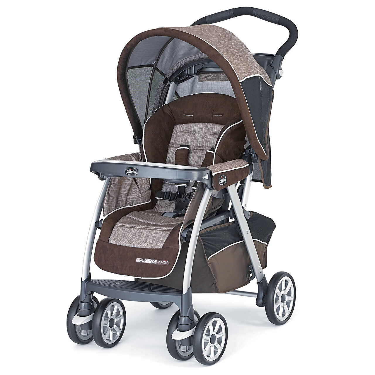 Chicco Cortina Magic Stroller - Rattania, Chicco Cortina Travel System - Rattania image number 0