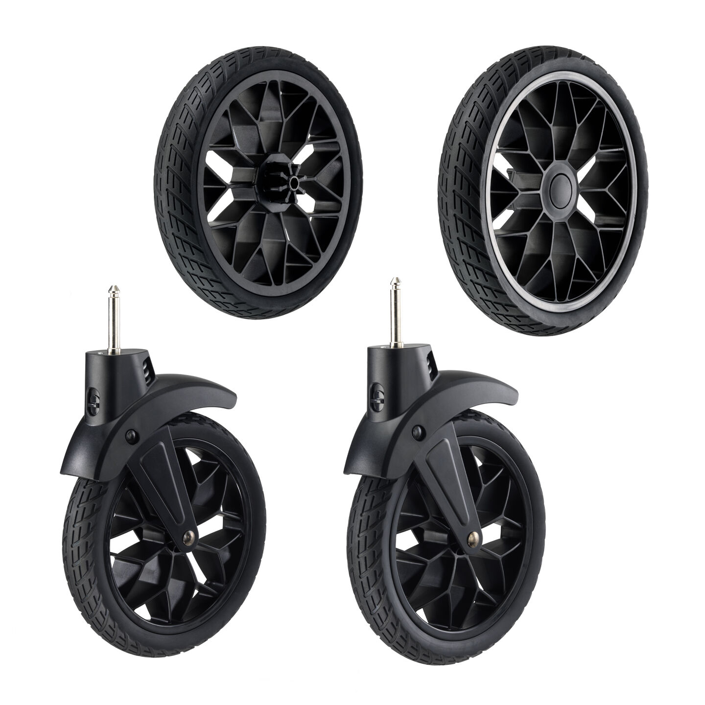 Chicco Bravo Rubber Stroller Wheels Corso LE Stroller Rubber Wheel