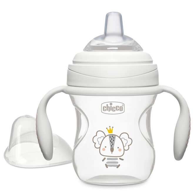 Chicco Silicone Spout Transition Cup 7oz 4m+ image number 0