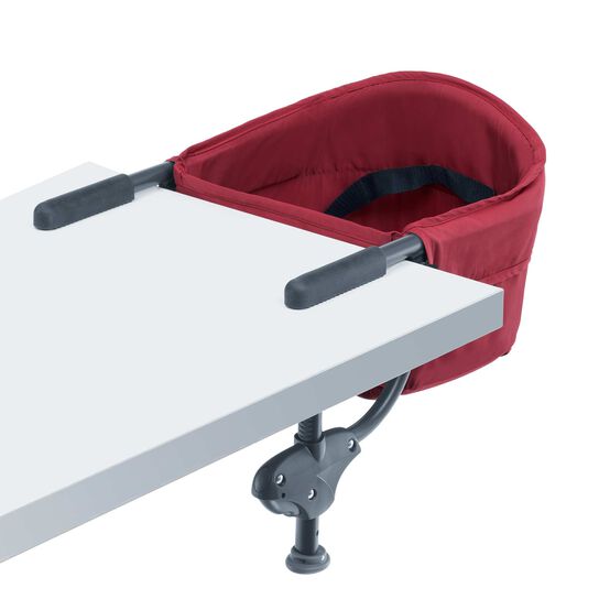 Chicco Caddy Hook-on Chair in Red Front Angle Profile image number 2