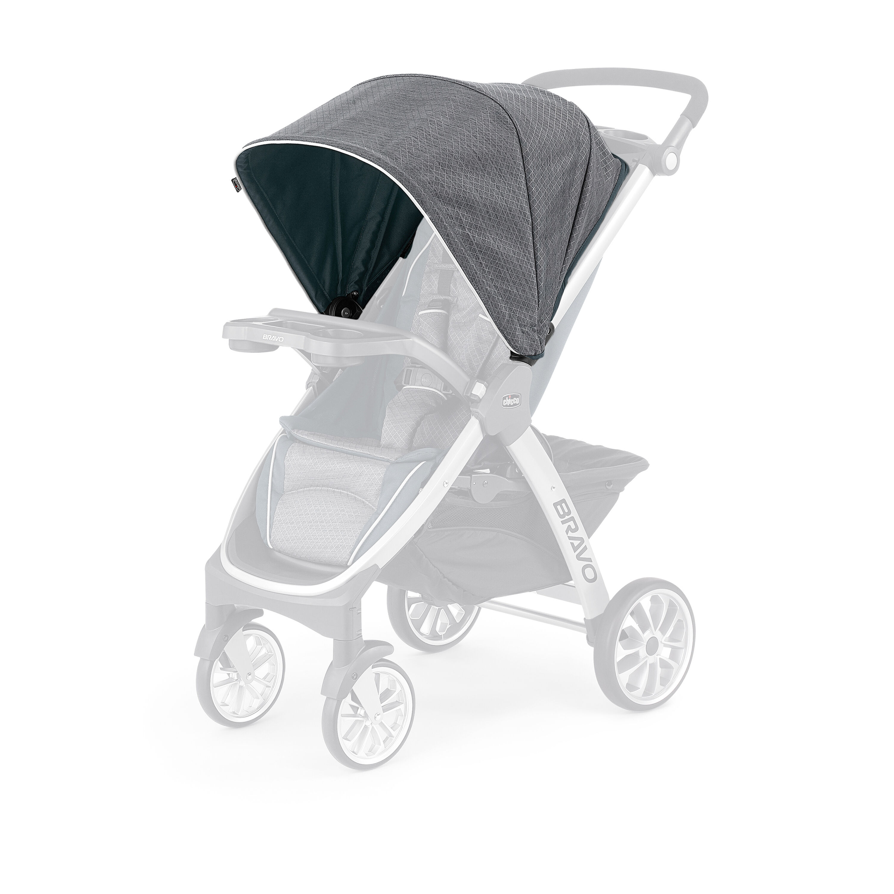 Bravo Stroller Canopy - Poetic in Poetic image number 0