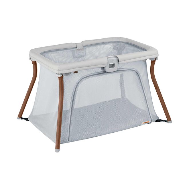 Chicco Alfa Lite Nest Travel Bassinet and Playard in Serene Right Front profile image number 4