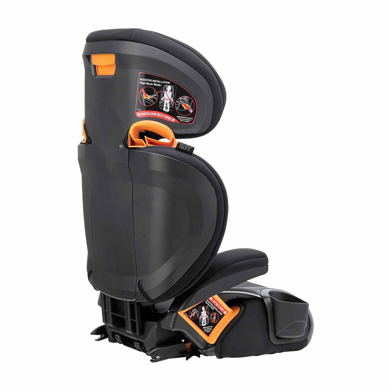 Chicco KidFit Adapt Plus Car Seat in Ember 3/4 Back View image number 4