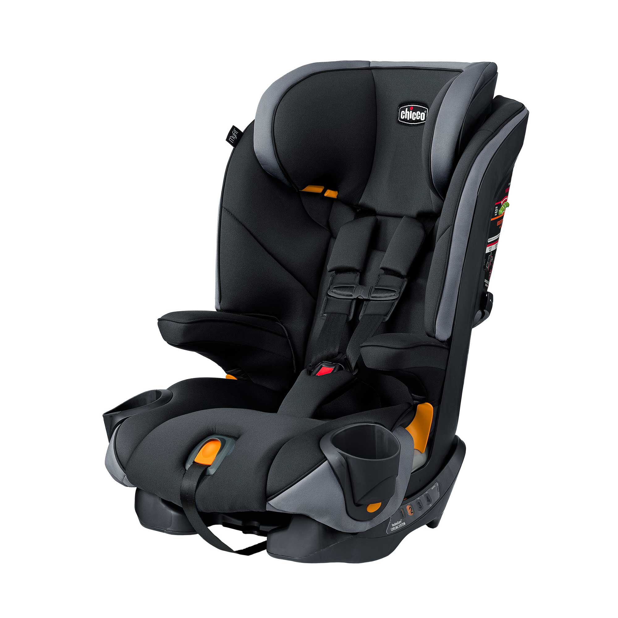 Chicco チャイルドシート myfit MyFit Harness + Booster Car Seat - Iron | Chicco