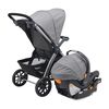 Chicco Bravo Trio Travel System in Parker 3/4 Back View image number 4