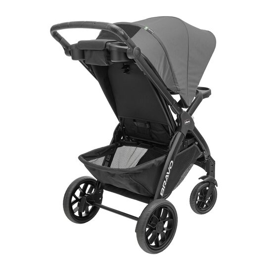 Chicco Bravo LE ClearTex in Pewter 3/4 Back View image number 4