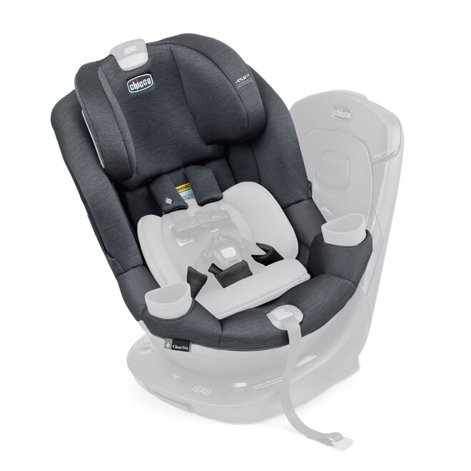 Fit360 Rotating Convertible Car Seat Cover Set - Carbon in Carbon image number 0
