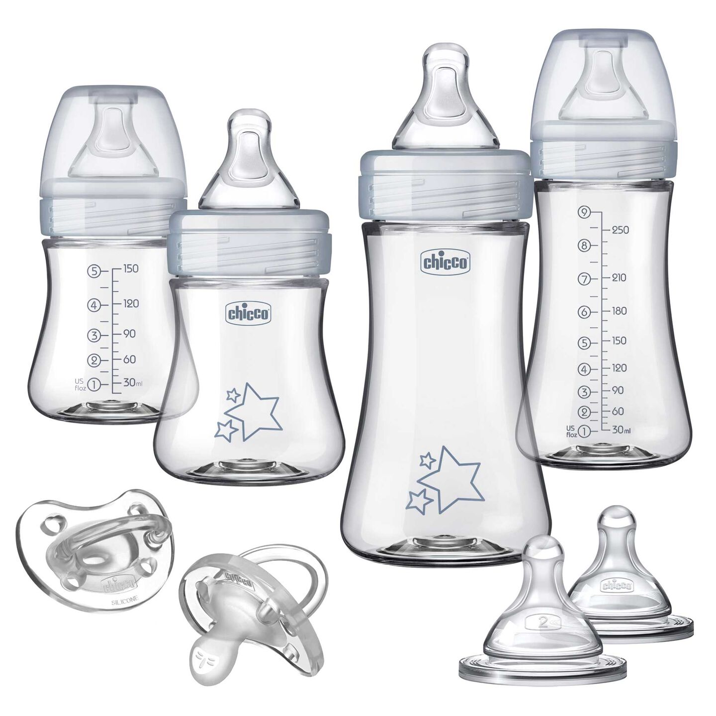 Duo Newborn Baby Bottle Gift Set Chicco