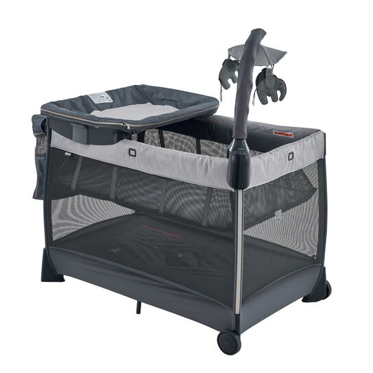 Chicco Lullaby Zip Portable Playard in Driftwood Right Back profile image number 4