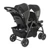 Chicco Cortina Together Stroller in the Minerale 3/4 Back View image number 4