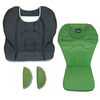 Chicco Polly High Chair Midori replacement Seat pad, seat cover, and harness shoulder strap pads image number 0