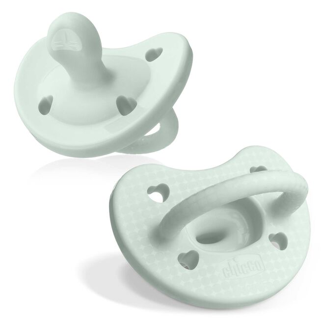 PhysioForma Luxe Orthodontic Silicone Pacifier in Mint 0-6m (2pc) image number 0