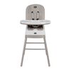 Chicco Stack Hi-Lo High Chair in Sand Front View image number 1