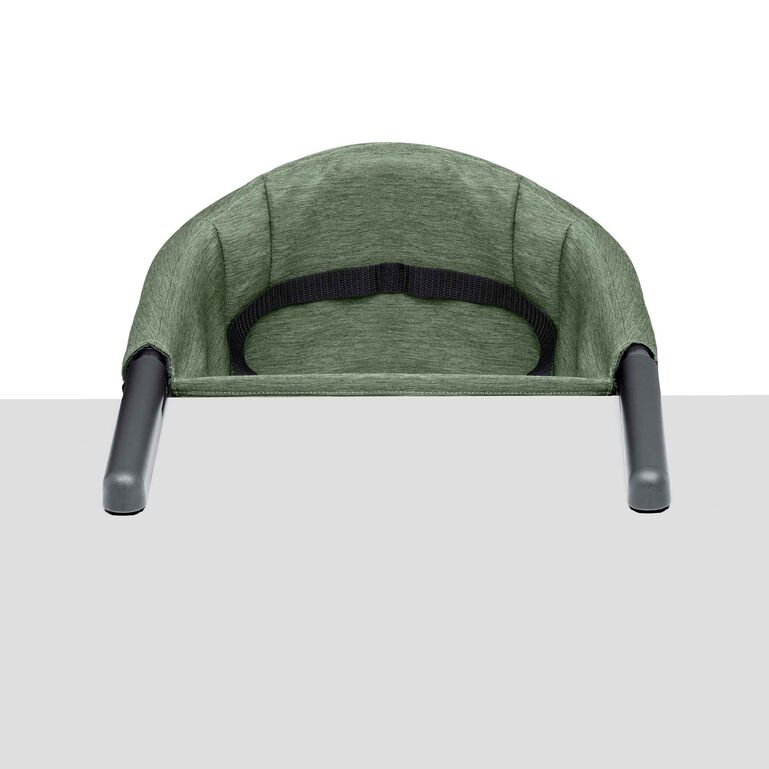 Chicco FastLock Hook-on Chair in Moss Front View