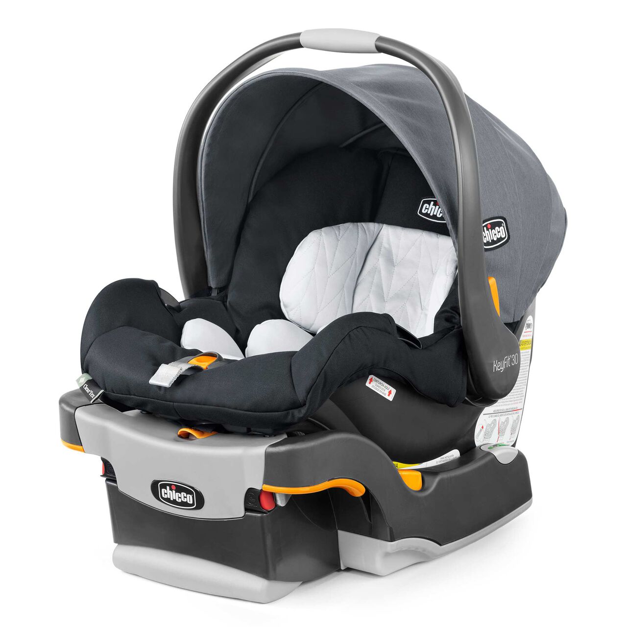 Chicco KeyFit 30 ClearTex in Pewter image number 0