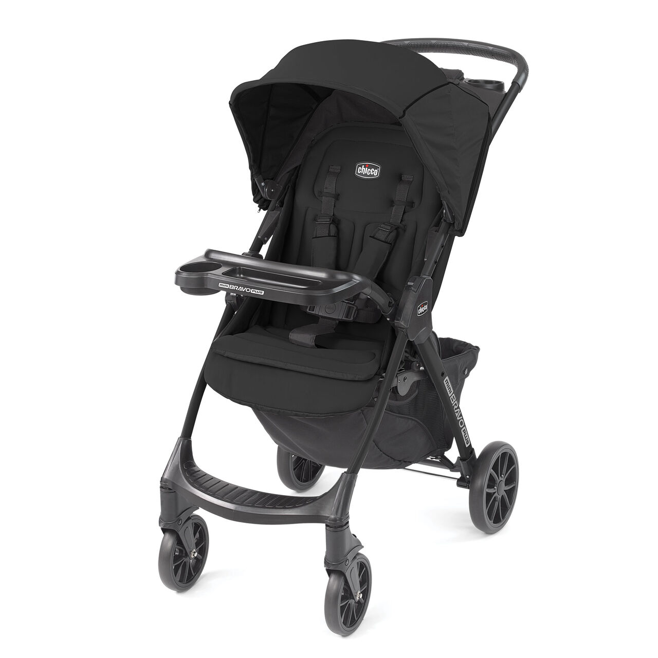 Chicco Mini Bravo Plus Stroller in Storm Fashion image number 0