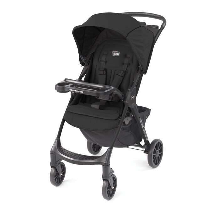 Chicco Mini Bravo Plus Stroller in Storm Fashion image number 0