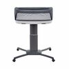 Chicco Close to You SE Bedside Bassinet in Charcoal Back View image number 5