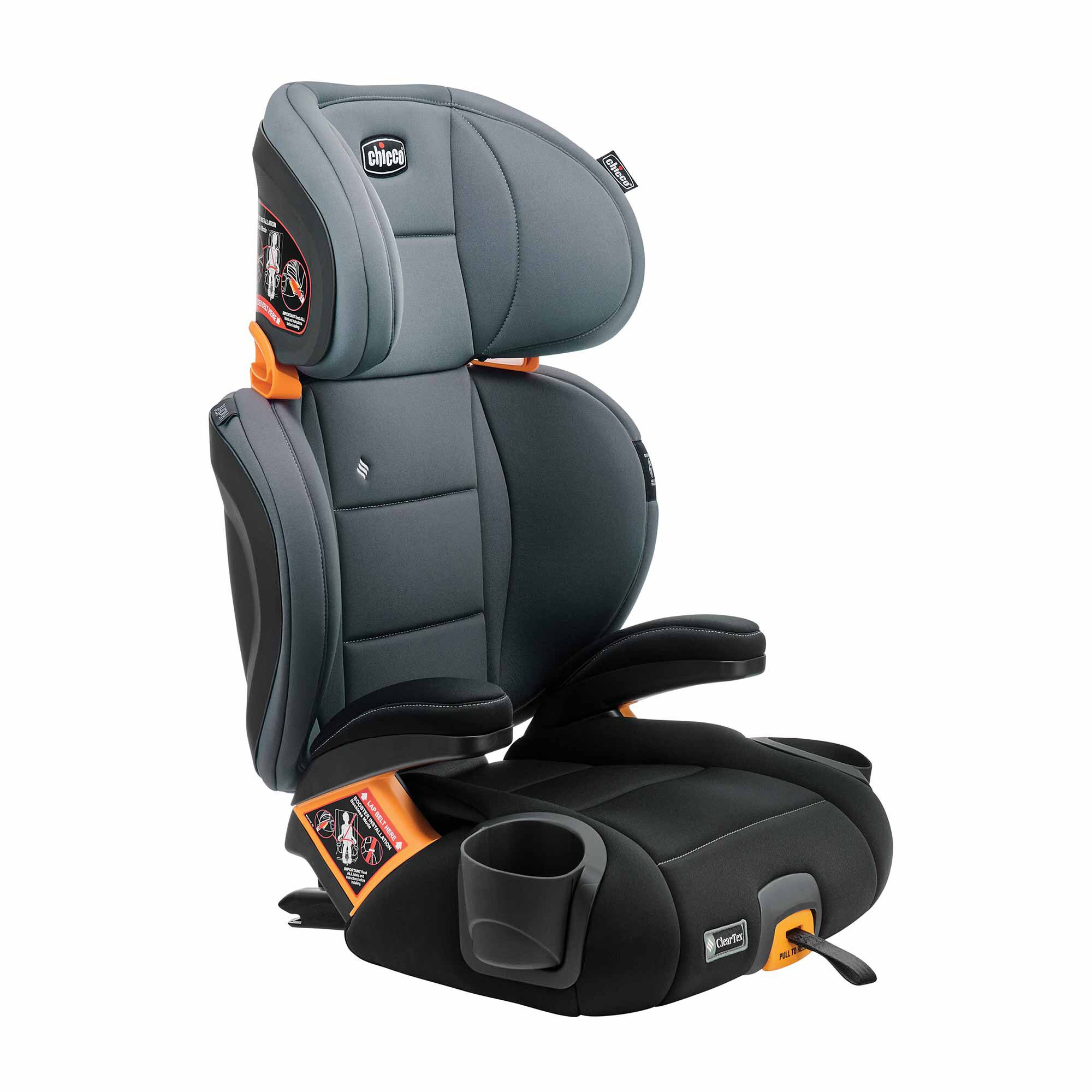 KidFit ClearTex Plus 2-in-1 Belt-Positioning Booster Car