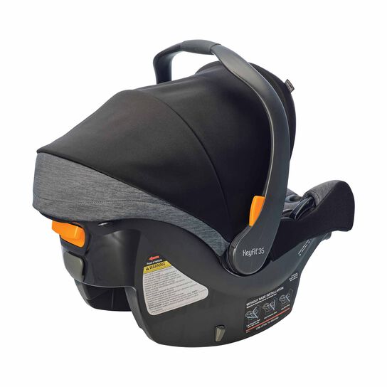 Chicco KeyFit 35 ClearTex in Shadow 3/4 Back View image number 4