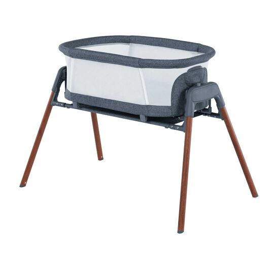 Chicco LullaGlide Bassinet in Luna 3/4 Back View image number 4