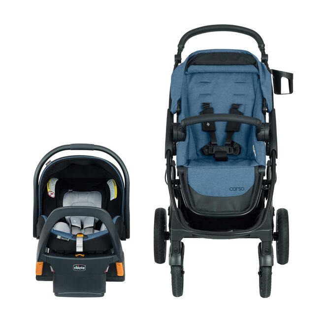 Chicco Corso LE ClearTex Travel System in Tidal Front Profile image number 1