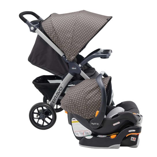 Chicco Bravo Trio Travel System in Calla Right View image number 3