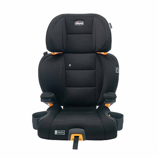 Chicco KidFit ClearTex Plus Car Seat in Obsidian Front View image number 1