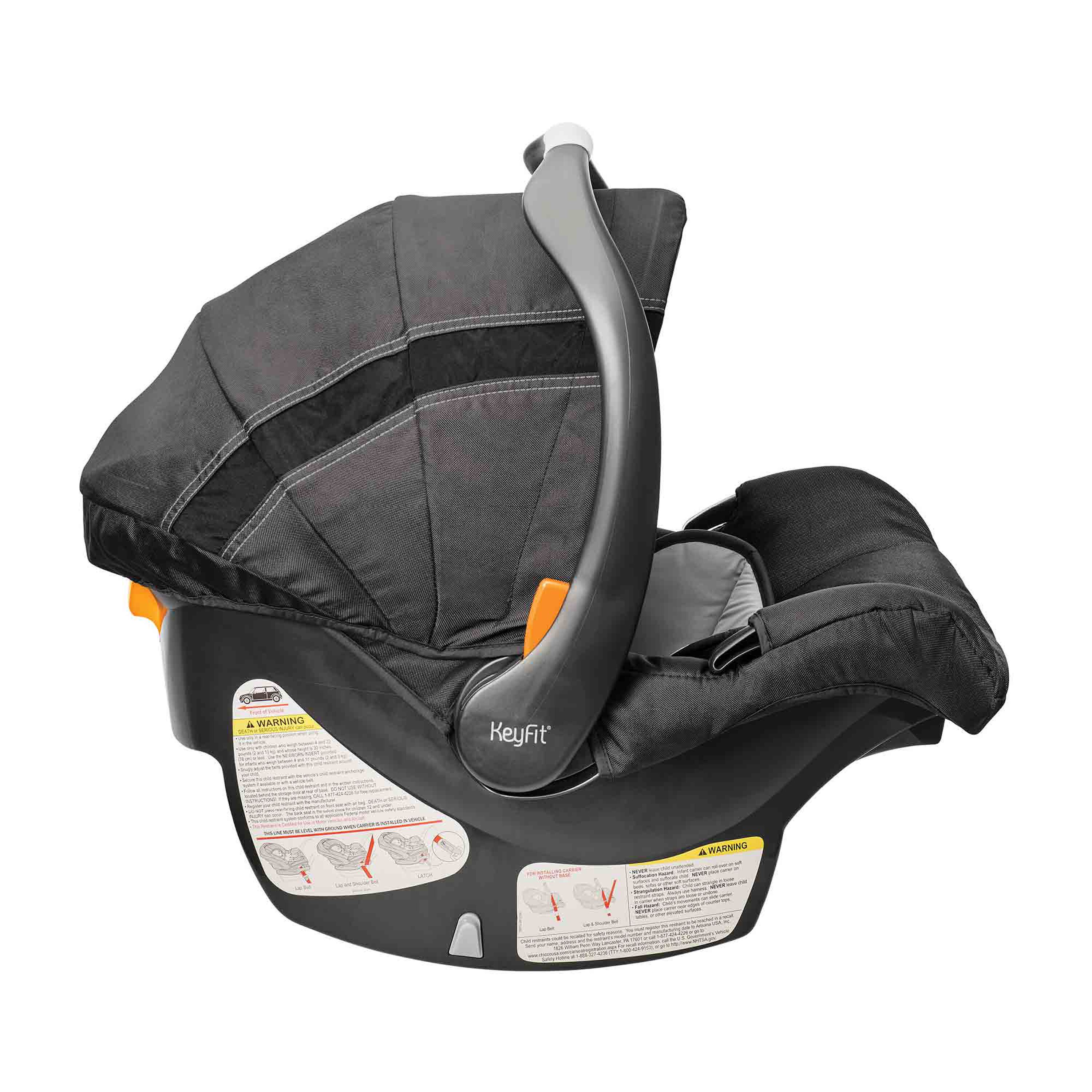 Chicco KeyFit Infant Car Seat in Encore Right Profile View image number 3