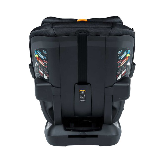 Chicco OneFit LX ClearTex All-in-One Car Seat in Ebony Back Profile image number 5