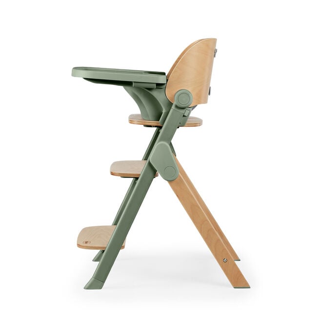 Wonder 4-in-1 Folding High Chair - Meadow in Meadow image number 4