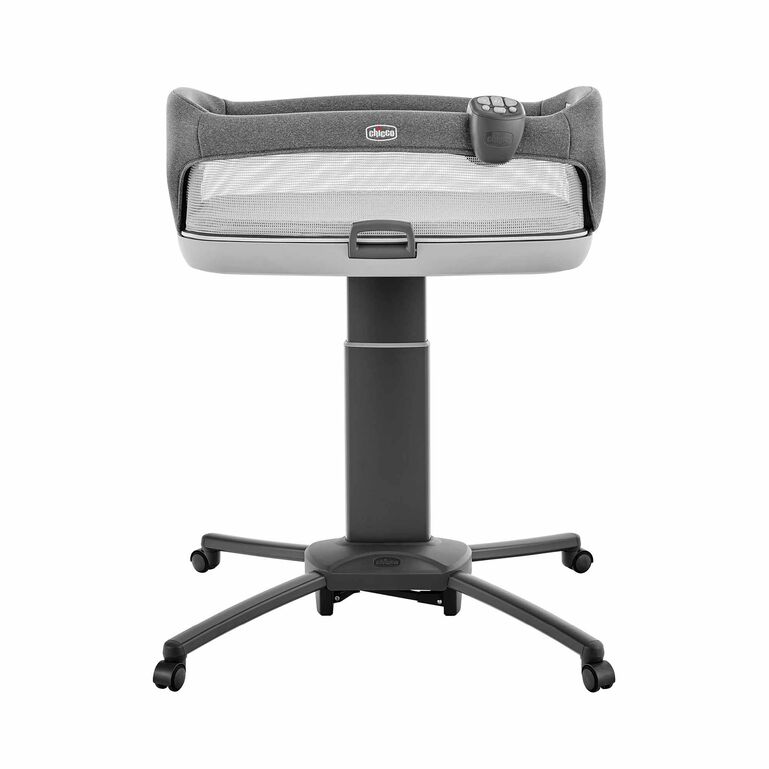 Chicco Close to You Bassinet in Heather Grey Front View